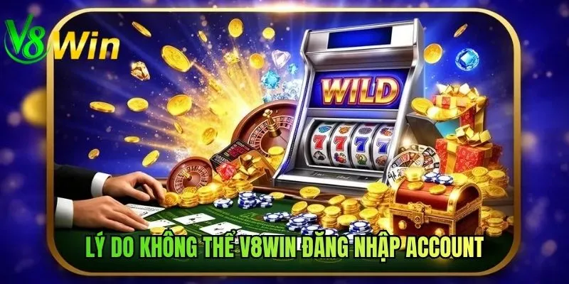 Lý do không thể V8WIN đăng nhập account