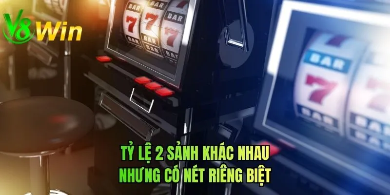 Tỷ lệ 2 sảnh khác nhau nhưng có nét riêng biệt